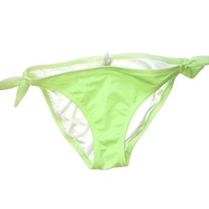 Victoria’s Secret small green tie bikini bottoms